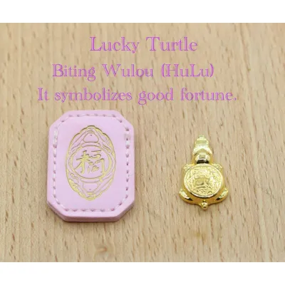 FEA Fengshui Lucky Turtle Wallet Charm Money-biting Turtle for Longevity Protection Financial Stability
