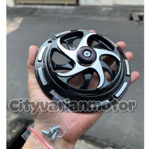 Spinner Cover kipas Beat Scoopy Mio Aluminium bisa Semua Motor