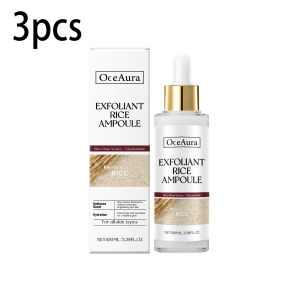 new Rice Exfoliating Essence Dead Skin Removal Oil Control Brightening Moisturizing Nourishing Improve Roughness Nicotinamide Serum Free Shipping