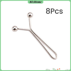 8ชิ้น/set คลิปกิ๊ฟยึดเอว แบบโลหะเพื่อลดขนาดเอว DIY ปรับรอบเอว / ขากางเกง waist invisible clip BizHome