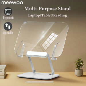Transparent Book Stand For Reading Laptop Stand Acrylic Tablet Stand Multi Function Stand