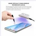 TEMPERED GLASS ITEL S23 PLUS / ITEL S25 ULTRA TEMPERED GLASS UV SCREEN PROTECTOR FULL GLUE TEMPERED GLASS LASER / ANTI GORES KACA UV GLASS. 