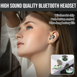 High Sound Quality Bluetooth Headset Ultra Long Life Wireless Gaming Headset Bluetooth Headphones With Mic Wireless LED Display