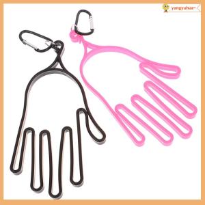 yangyuhua 1Pc Golf Gloves Holder With Carabiner Golf Gloves Stretcher Golfer Tool Gear Gloves Rack Hanger Golf Supplies Accessories