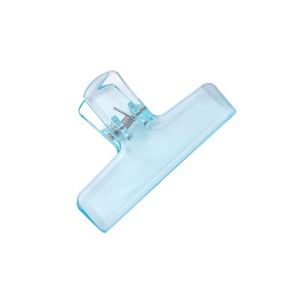 VIVAZ Colorful Binder Clip Acrylic Transparent Planner Clip Stationery File Clamps Holder