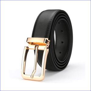 Dây lưng nam thời trang khoá kim FRD06 dây thắt lưng khóa cài công sở