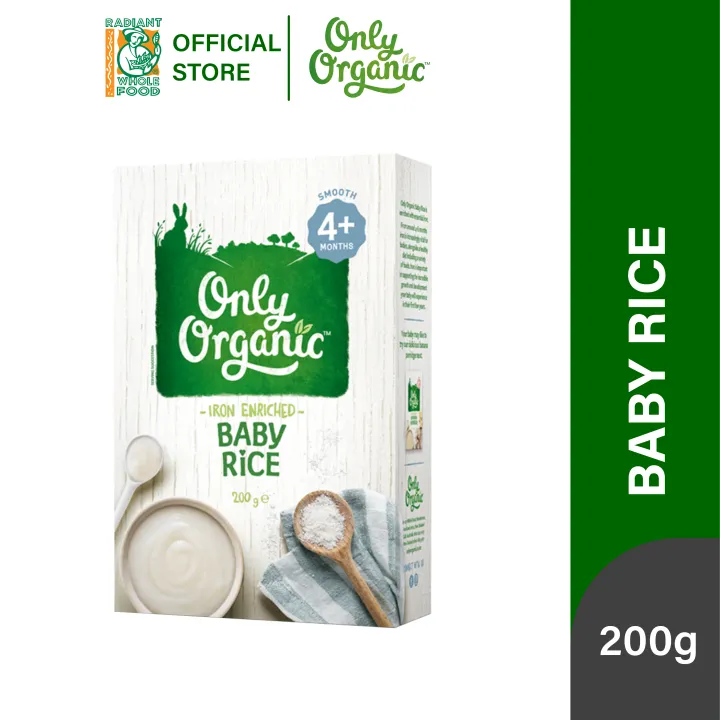Only Organic Baby Rice (200g) - Box | Lazada