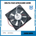 Fan 12 cm DELTA AFB1212SH 12025 12V 0.8A 2400rpm PWM Kipas Mining Asic. 