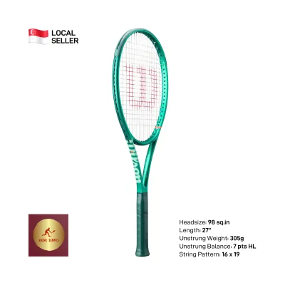 Wilson Blade 98 16x19 V10 Tennis Racket (Strung) (L1) (4 1/8 inch)