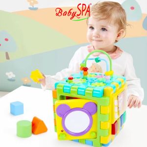 ♥♥♥ (𝐒𝐆 𝐒𝐞𝐥𝐥𝐞𝐫) BabySPA Baby & Kids Activity Puzzle Cube