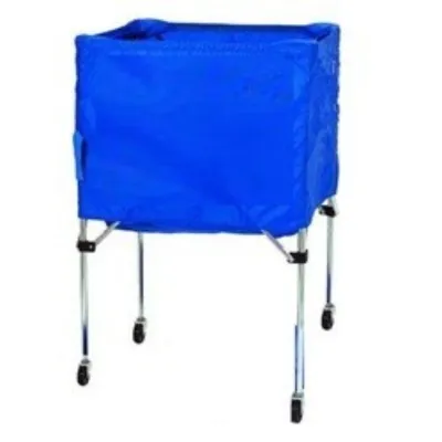 Premium Quality Wheeled Ball Cart Sturdy Aluminium Frame Ball Storage Cart for Basketball Football