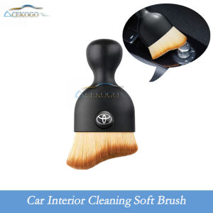 ACEKOGO Car Interior Cleaning Soft Brush Dashboard Air Outlet Gap Dust Removal Brush Free Dustproof Box for Toyota Vios Rush Raize Big Body Wigo Hilux Hiace Commuter Corolla Cross Calya Wish Sienta Supra Estima Noah Avanza Prius Innova Dyna Harrier Rav4