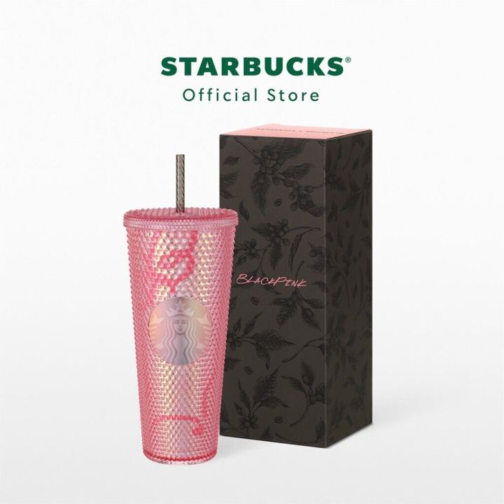 Officialแท้] Starbucks x BLACKPINK Bling Pink / Black Cold