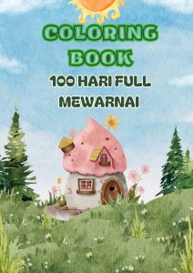 Coloring Book For Adult Edition Doodle Art Buku Mewarnai Menyenangkan Colouring Book Anak TK Remaja
