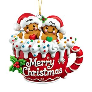 Treo dễ dàng trang trí Giáng sinh bánh gừng người đàn ông trang trí với móc chắc chắn cho nguồn cung cấp tiệc tùng lễ hội