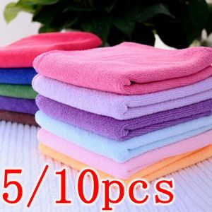 MUMU 10pcs Square Cotton Soothing Towel Cleaning Towels Face/Hand Towel Wash Cloth
