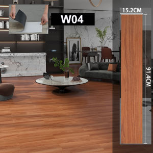 Lantai Vinyl Tropicana 360 Vinyl Flooring Waterproof SELF ADHESIVE (WITH GLUE) 36keping 54sqft/CARTON Adhesive Wood Feel Floor