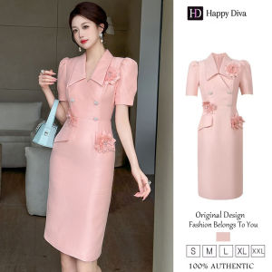 Happy Diva Womens Summer Pink Dresses Formal Occasion Party Wrap Dresses 50900