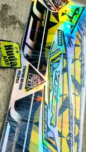 STRIPING HOLOGRAM YAMAHA MX KING 150 MX KING MALAYSIA Y15ZR LIS STICKER DECAL VARIASI YAMAHA MX KING MX KING 150 Y15ZR