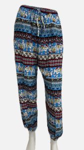 กางเกงช้างผ้าไหม้อิตาลีขาจั๊มสุดฮิต! ใส่สบาย ลายไทยสุดเก๋