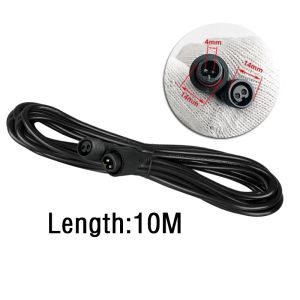 10M 2 Pin Solar Light Extension Cable Outdoor Waterproof IP67 Solar Light Extension Power Cord