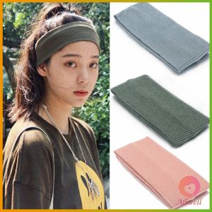 AW ผ้าคาดผม แบบดูดซับเหงื่อ ทรงสปอร์ต  ที่คาดผมแฟชั่น sports hair band