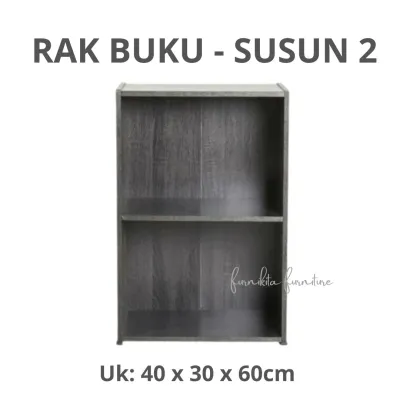 LEMARI RAK BUKU SERBAGUNA SUSUN 3 RSS FILLING CABINET [PARCIL]