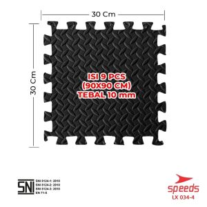 [FASHION] Speeds Matras Eva Mat 30x30cm 10mm Matras Puzzle Anak Evamat Empuk Soft 034-4