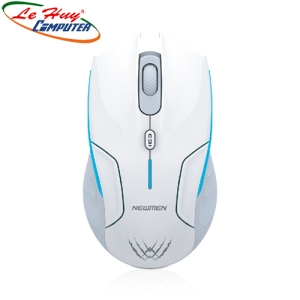 [MÃ 77LAZSOCIAL150K - GIẢM 20% ĐƠN 500K TỐI ĐA 150K] Chuột Không Dây Dùng Cho Game Và Văn Phòng Newmen E500 Trắng