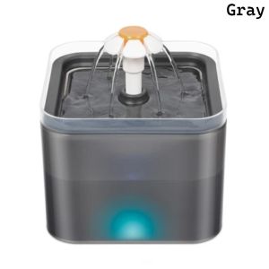 Cat Water Fountain Feeder Water Cat Water Dispenser Automatic Pet Water Dispenser Cat Smart Control Rechargeable