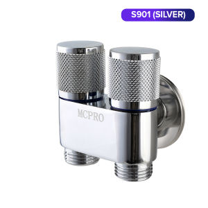 MCPRO Faucet Dual Control Two Way Stop Angle Valve Washing Machine for Bathroom toilet (S901 / SSB902 / SGY903G)