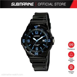 SUBMARINE Fashion Analog Student Watch Kids Watch Sports Watch Waterproof Quartz Watch Cute Children Student Wristwatch Jam Tangan Lelaki Jam Budak TP-2108-MD-PS