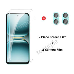 4 in 1 Screen Protector For Tecno SPARK Go 2 2025 Go2 4G Clear View Tempered Glass Camera Lens HD Film Protective Glass 9H Hardness All Transparent