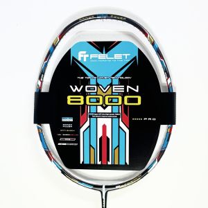 FELET Woven 8000 High Performance Badminton Racket