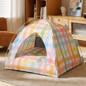 Pet Tent for Cats & Dogs Portable Pet House Foldable Pet Bed Indoor Sleeping Tent