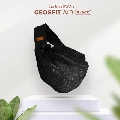 CuddleMe Geosfit Air & Sporty Spessa Motif - Polos Gendongan Bayi Newborn Praktis Instan Toddler