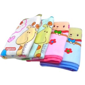 Handuk Bayi keramas Twin- Handuk Bayi Lembut ukuran kecil  33x73cm -VEGASUS Store (COD)
