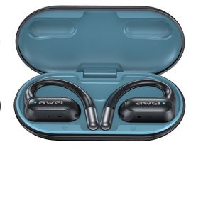 Awei OWS Bluetooth earphone Intelligent AI helper Original HiFi bass Stereo surround sound wireless earbuds SF-ears Directional noise reduction earpiece for outdoor