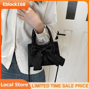 Chic Womens Large Capacity Leather Handbag with Bow Detail Ideal for Outdoor Travel and Daily Activities