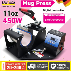 DEKES Heavy Duty Mug Press Machine For Mugs And Sports Jug Digital Printing