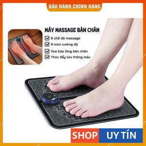 Thảm massage chân EMS cao cấp có màn hình hiển thị giúp lưu thông khí huyết máy massage bàn chân giảm đau mỏi hiệu quả