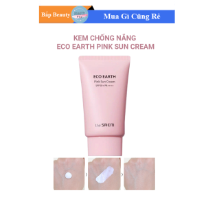 Kem Chống Nắng The SAEM Eco Earth Power Sun Cream SPF50+ PA++++ mẫu mới