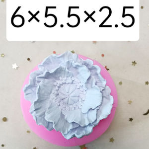 Khuôn silicon hoa hải quỳ làm bánh rau câu socola nến thơm fondant