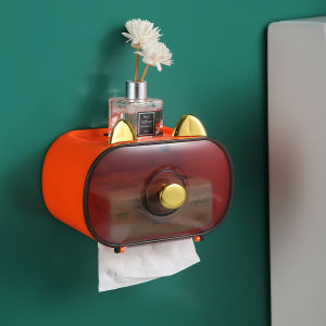 WE 4118 = 招财猫纸巾盒 Lucky Cat Tissue Box Ready stock in Malaysia