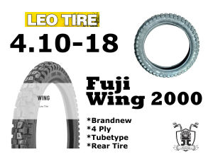 410-18 (4.10-18) FUJI WING 2000 4 PLY TUBETYPE LEO TIRE BRANDNEW