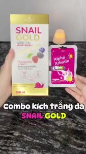 Sữa Dưỡng Thể Snail Gold Arbutin Mix Berry Body Lotion Precious Skin 500ml Thái Lan - Hinohouse