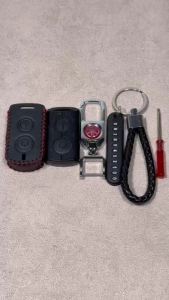 flash sale Yamaha y16zr xmax y16 Remote Key Leather Case Cover With Keychain