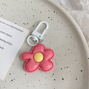Nicedays🍒Bunga Berwarna -warni Kunci Rantai Dopamin Aksesori Ins Cute Girl Liontin Hadiah Sahabat COD