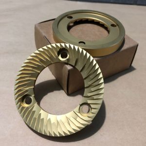 Bộ lưỡi dao 64mm cho máy xay cà phê HC600 900N Mazzer phủ Titanium