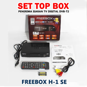STB IOTO Omega & SET TOP BOX FREEBOX H1-se Receiver Siaran Tv Digital Garansi resmi Bisa Play Youtube